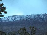 New York Mountains with snow