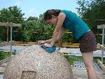 PA 3) Patching a hole in the monument