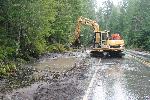 Clearing Ditches & Culverts at Kautz Creek