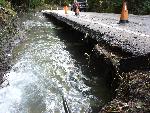 Kautz Creek Damages Road