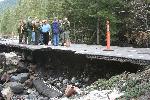 View of Damage by Kautz Creek