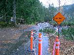 Road Damage Historic Longmire Campground
