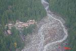 Aerial View of Meandering Nisqually River