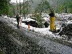 Inspecting Damage at Longmire
