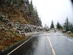 Landslides on Nisqually Road