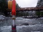 Measuring the Nisqually River