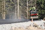 Paving the New Road at Sunshine Point