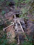 Footbridge on Silver Falls Trail
