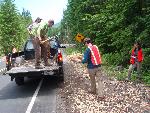 Erosion Control at Kautz Creek