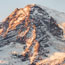 Image of snow-covered Mount Rainier