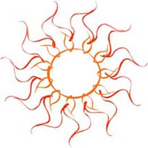 Sun Drawing Images