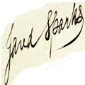 Jared Spark's signature