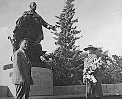 ER at Tuskegee Institute, 1941