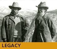 John Muir and Roosevelt Photograph
