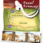 The Fossil Freeway highlights several fossil sites in western Nebraska and South Dakota.