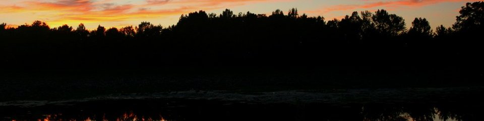 Little Post Bayou at Sunset