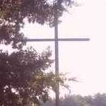 Replica Cross at Post Bend Lake