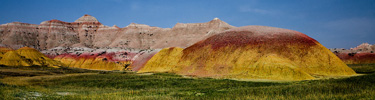 Photo of Badlands layers by Rikk Flohr