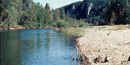 Floater below Painted Bluff on the Buffalo National River Floater below Painted Bluff on the Buffalo National River