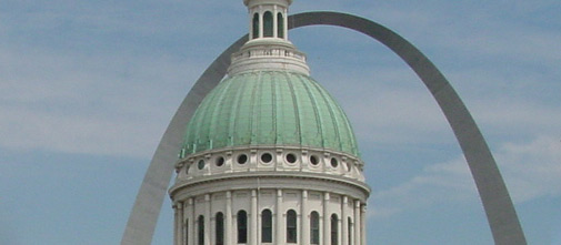 Gateway Arch and Old Courthouse