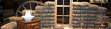 Sod House in the Museum of Westward Expansion