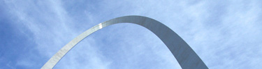 Gateway Arch and Clouds