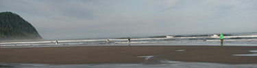 seaside oregon shoreline