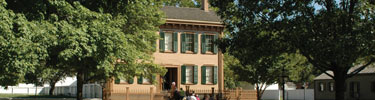 Lincoln Home in Spring