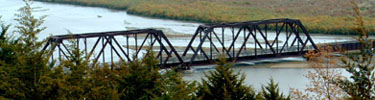 Old Railroad Bridge over Niobrara River