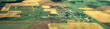Aerial view of Nicodemus