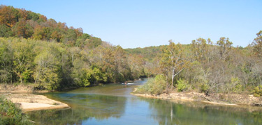 Two Rivers, where the Current and Jacks Fork meet