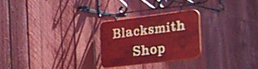 Blacksmith Shop Sign, Glen Haven, MI