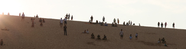 Sunset over the Dune Climb