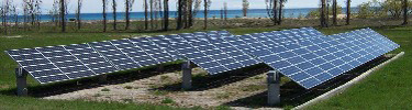 Photovoltaic Array powers North Manitou Island