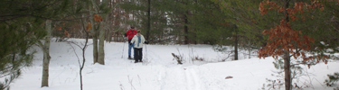 Snowshoeing