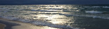 Sunset over Lake Michigan