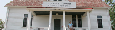 Sleeping Bear Point Life Saving Station, Maritime Museum, Glen Haven, MI