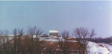Lower Fox Creek Schoolhouse front