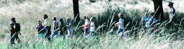Environmental Education hike with a ranger