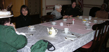 Victorian Tea party at William Howard Taft NHS