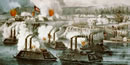 courrier and ives print of AR Post battle