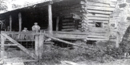Unknown children on porch of the William Villines house. Unknown children on porch of the William Villines house.