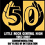 City of Little Rock's 50th Anniversary Commission logo