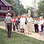 Visitors at ranger program