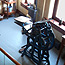 Wright brothers' print shop in the Wright-Dunbar Interpretive Center.