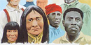 African American, American Indian, and white soldiers trained at Fort Scott.