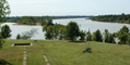 foundation remains of first fort overlooking Arkansas River