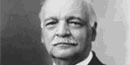 Black and white photo of the mustached Charles Curtis.