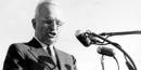 Truman speaking. Credit: Truman Library