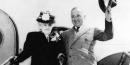 Harry S Truman and his mother. Credit: Truman Library